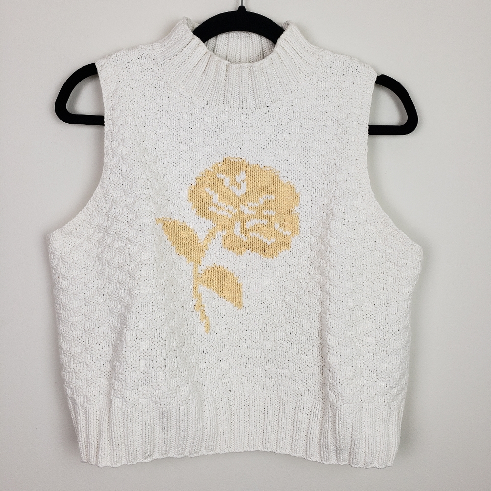 Liz Claiborne Turtleneck Knit Sweater Vest